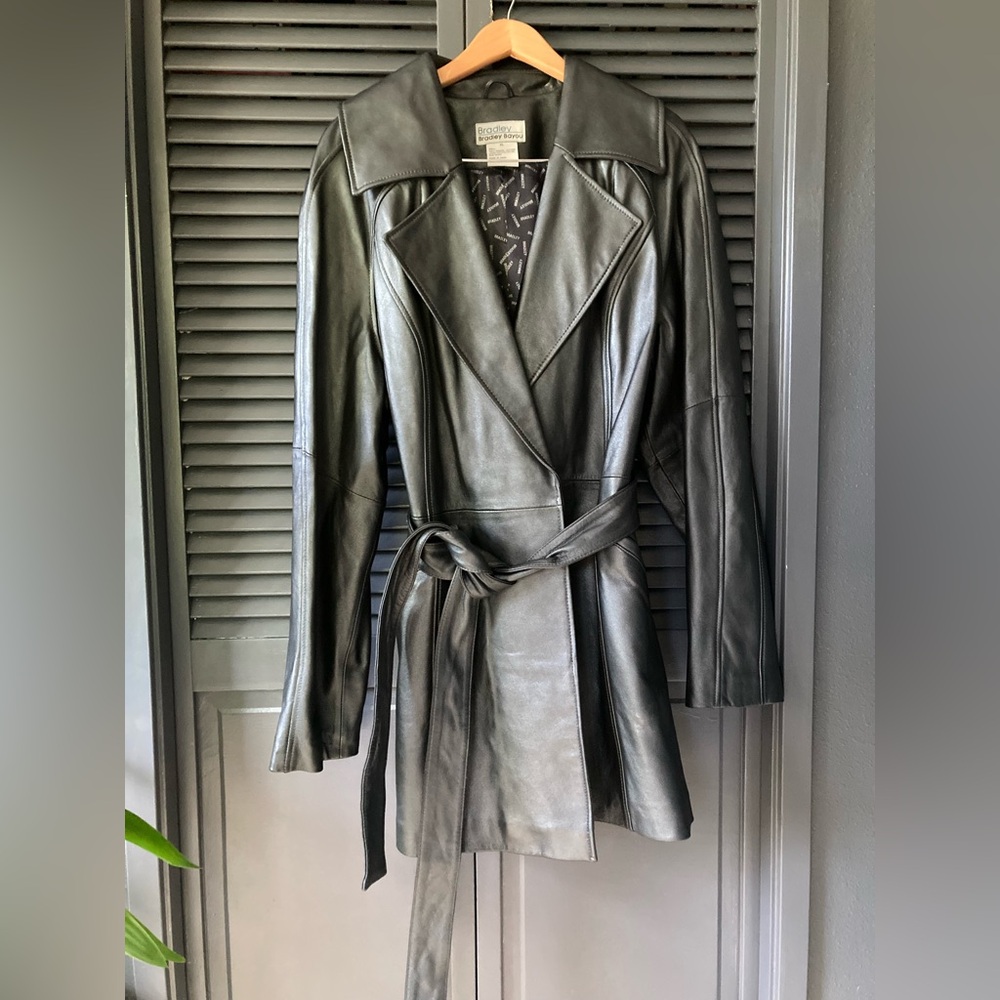 Vintage Leather Coat